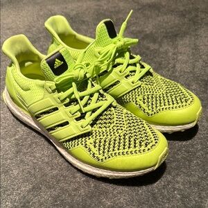 Adidas Lime Green Athletic Sneakers